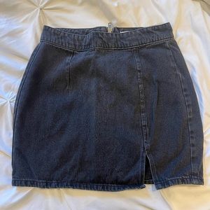 Jean Mini Skirt